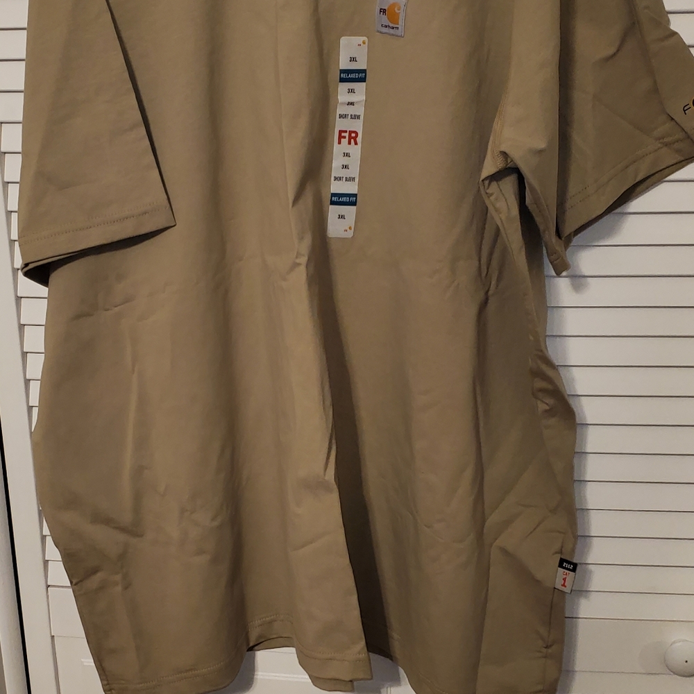 3XL Carhartt Mens Flame-Resistant Force Short-Sleeve T-Shirt NEW